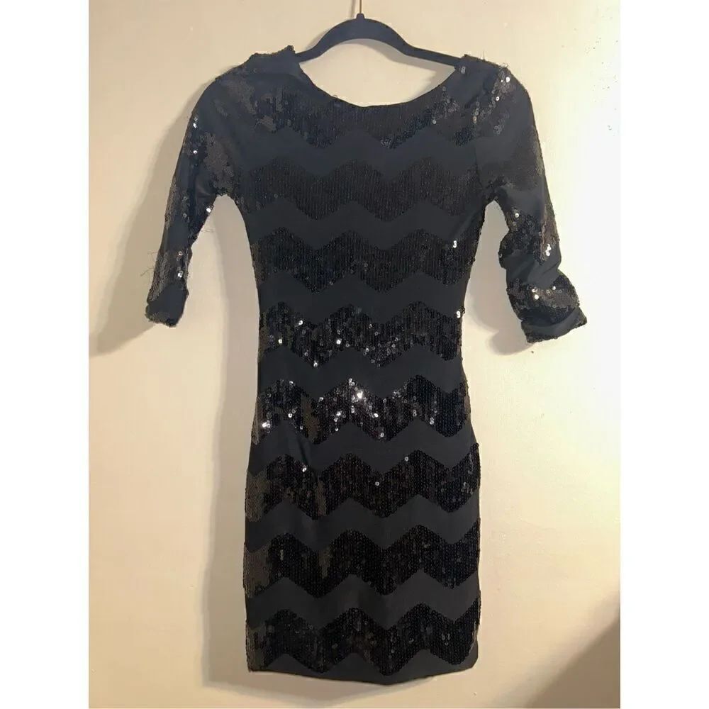 Sequined Charlotte Russe dress size xs